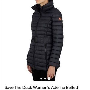 Women’s Save The Duck belted jacket